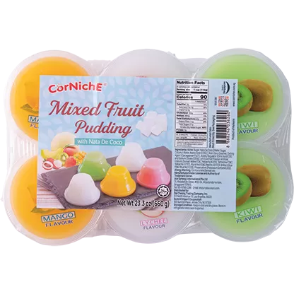 Corniche Mixed Pudding With Nata de Coco