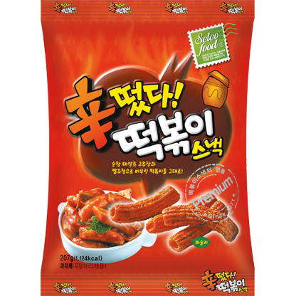 Selco Food Spicy Shin Topokki Snack 207g - Amazing Oriental