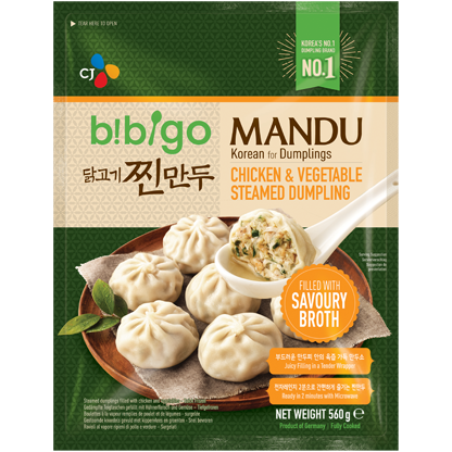 CJ Bibigo Steamed Dumplings - Kip & Groente 560g - Amazing Oriental