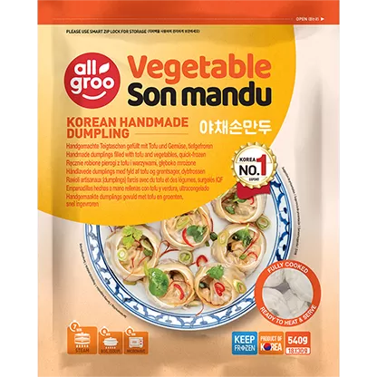 Vegetable Son Mandu Korean Dumpling