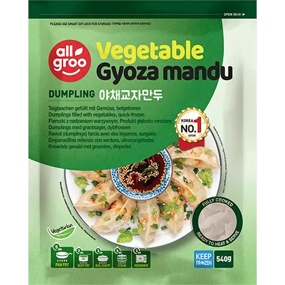 Vegetable Gyoza Mandu Korean Dumpling