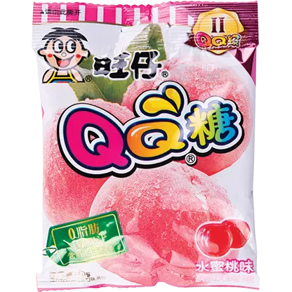 Hot Kid QQ Gummy Snoep Perzik Smaak