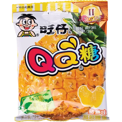 Hot Kid QQ Gummy Snoep Ananas Smaak