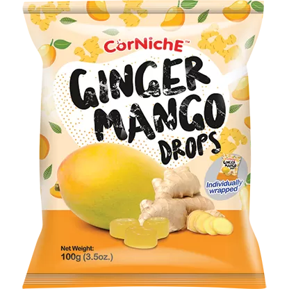 Corniche Ginger Hard Candy With Mango Flavor