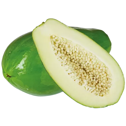 Groene Papaya
