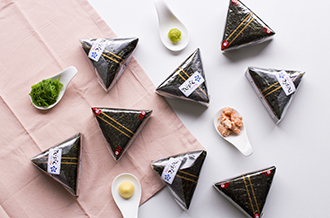 Sporgo Driehoekige onigiri vorm: 6-in-1 sushi-vorm, grote capaciteit, onigiri-maker, sushi-mal onigiri bento maker, onigiri mallen set voor algenvlokken, algenbladeren, verse groente