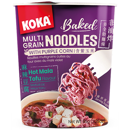 Gebakken Multigranen Noedels - Pikante Mala Tofu Smaak