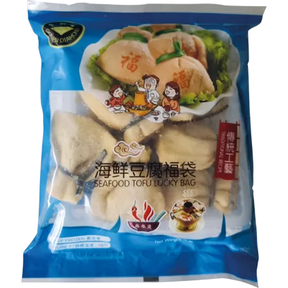 Tofu Lucky Bag with Seafood