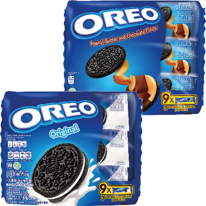 Oreo Chocolate Sandwich Cookies (original / Double Delight) 264,6g ...