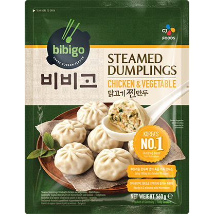 CJ Bibigo Steamed Dumplings - Kip & Groente 560g - Amazing Oriental