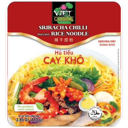 Vifon Instant Rice Noodles Sriracha Chilli Flavour (Cay Kho)