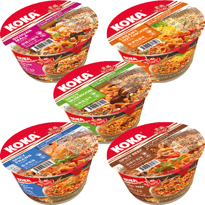 Instant Brede Noedels in Diverse Smaken