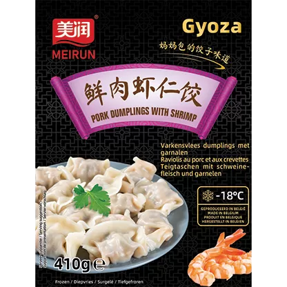 Meirun Pork Dumplings with Shrimp