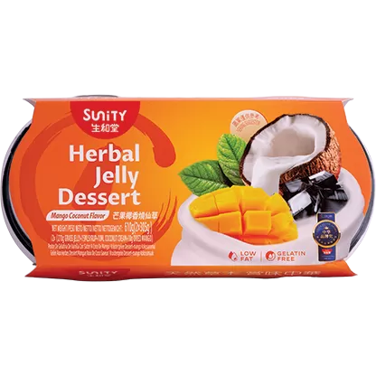 Sunity Grass Jelly Coconut & Mango Flavor