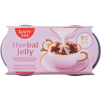Sunity Herbal Jelly (Purple Rice & Coconut Milk)