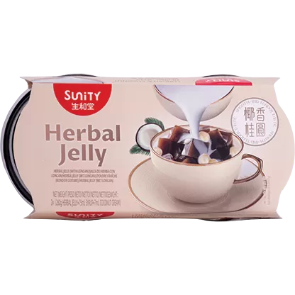 Sunity Herbal Jelly (Longan & Coconut Milk)