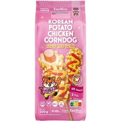 Korean Potato Chicken Corndog