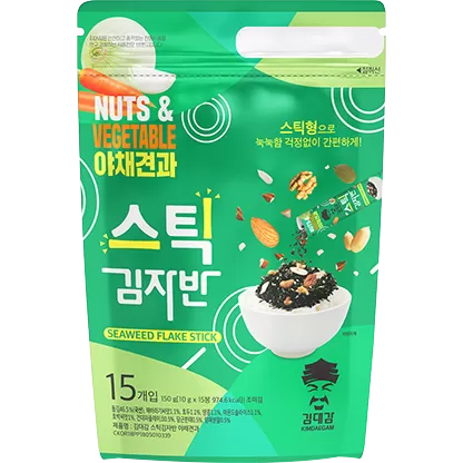 Kim Dae Gam Nori Seaweed Flake Stick Nuts & Vegetable