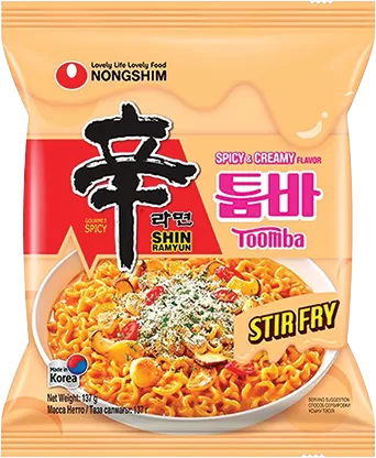 Shin Ramyun Toomba Spicy and Creamy Flavour
