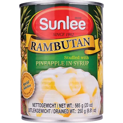 Sunlee Rambutan With Pineapple In Syrup