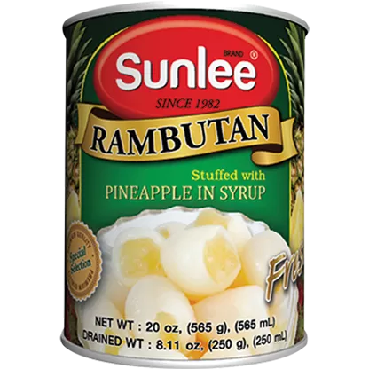 Sunlee Rambutan With Pineapple In Syrup