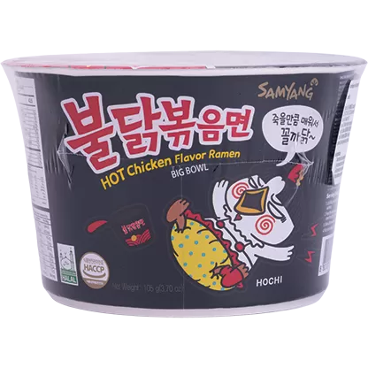 SamYang Instant Big Bowl Noodles Hot Chicken Flavor