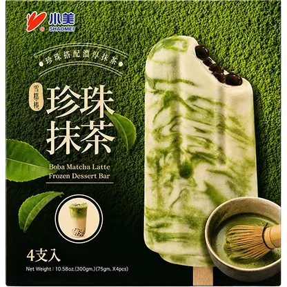 Ice Bar Boba Matcha Latte Flavour