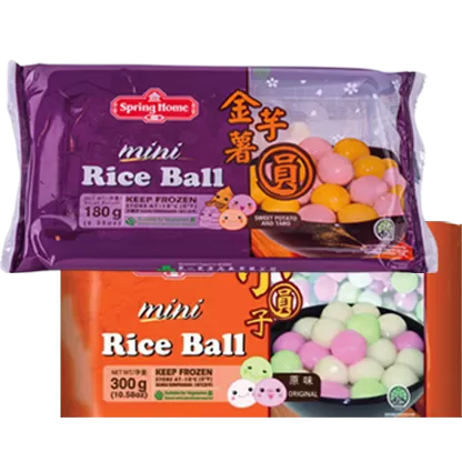 Spring Home Mini Rice Ball (Original / Sweet Potato & Taro)