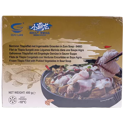Guolian Tilapia Fillet with Pickled Vegetables in Sour Soup