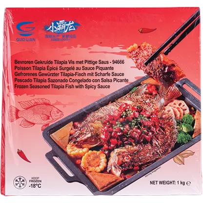 Seasoned Tilapia Fish with Spicy Sauce