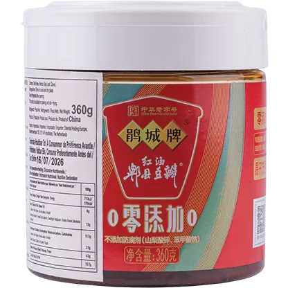 Juan Cheng Pai Broad Bean Sauce with Chili Oil