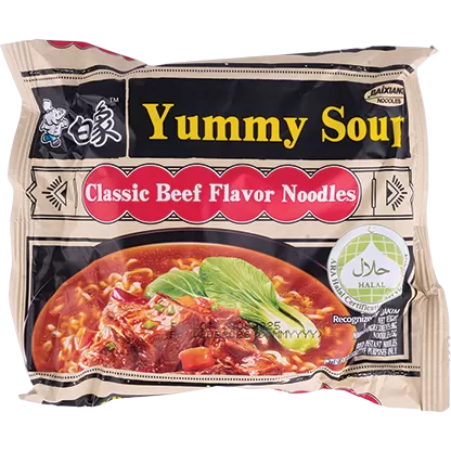 Yummy Soup Classic Beef Flavor Noodles