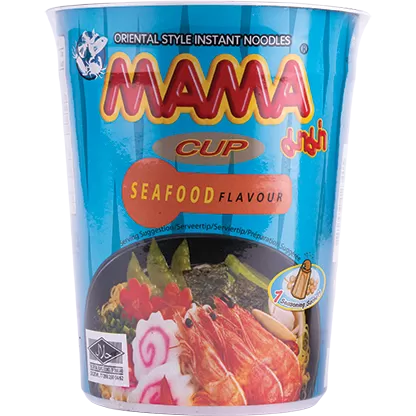 Instant Cup Noodles Seafood Flavor