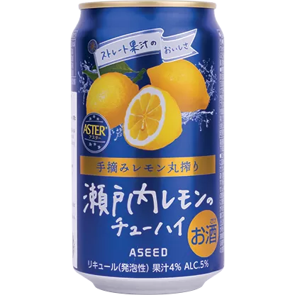 Aster Chu-hi Lemon Flavor Alc. 5%