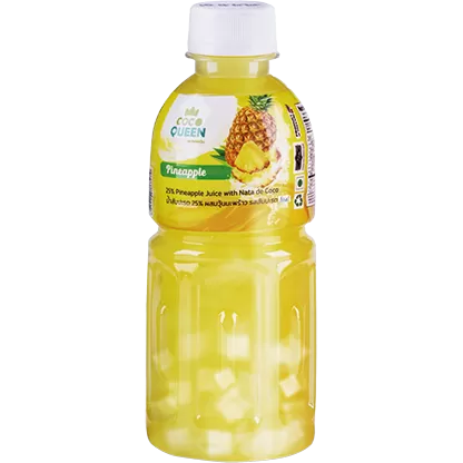 Coco Queen Fruit Juice with Nata de Coco Pineapple Flavour