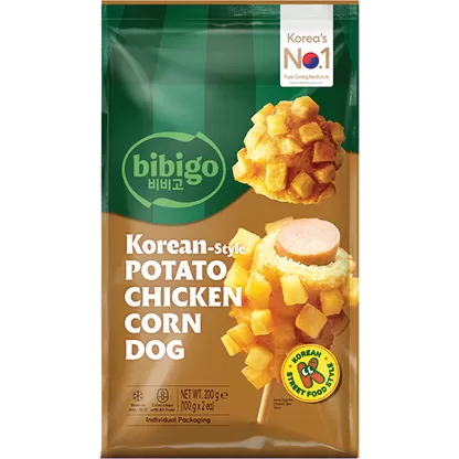 Korean Style Potato Chicken Corndog