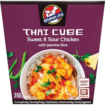 Kitchen Joy Sweet & Sour Chicken with Jasmine Rice
