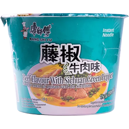 Instant Bowl Noodles Beef & Sichuan Green Pepper
