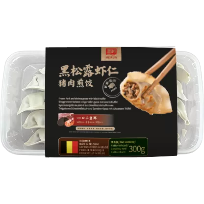 Pork & Shrimp with Black Truffle Gyoza