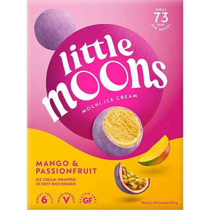 Little Moons Mango & Passionfruit Mochi Ice Cream