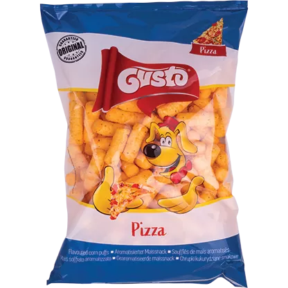 Gusto Corn Puffs Pizza