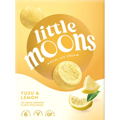 Little Moons Yuzu & Lemon Mochi Ice Cream