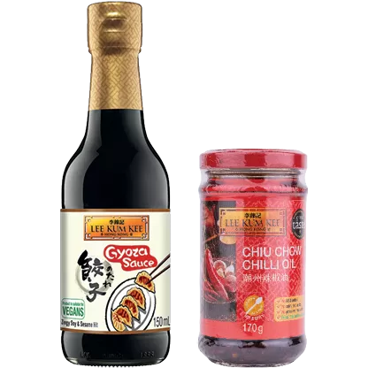Lee Kum Kee Gyoza Sauce + Chiu Chow Chilli Oil