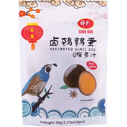 Shen Dan Marinated Quail Egg with Five Spices