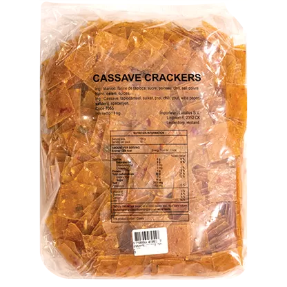 Lucullus Cassava Crackers 3x3cm